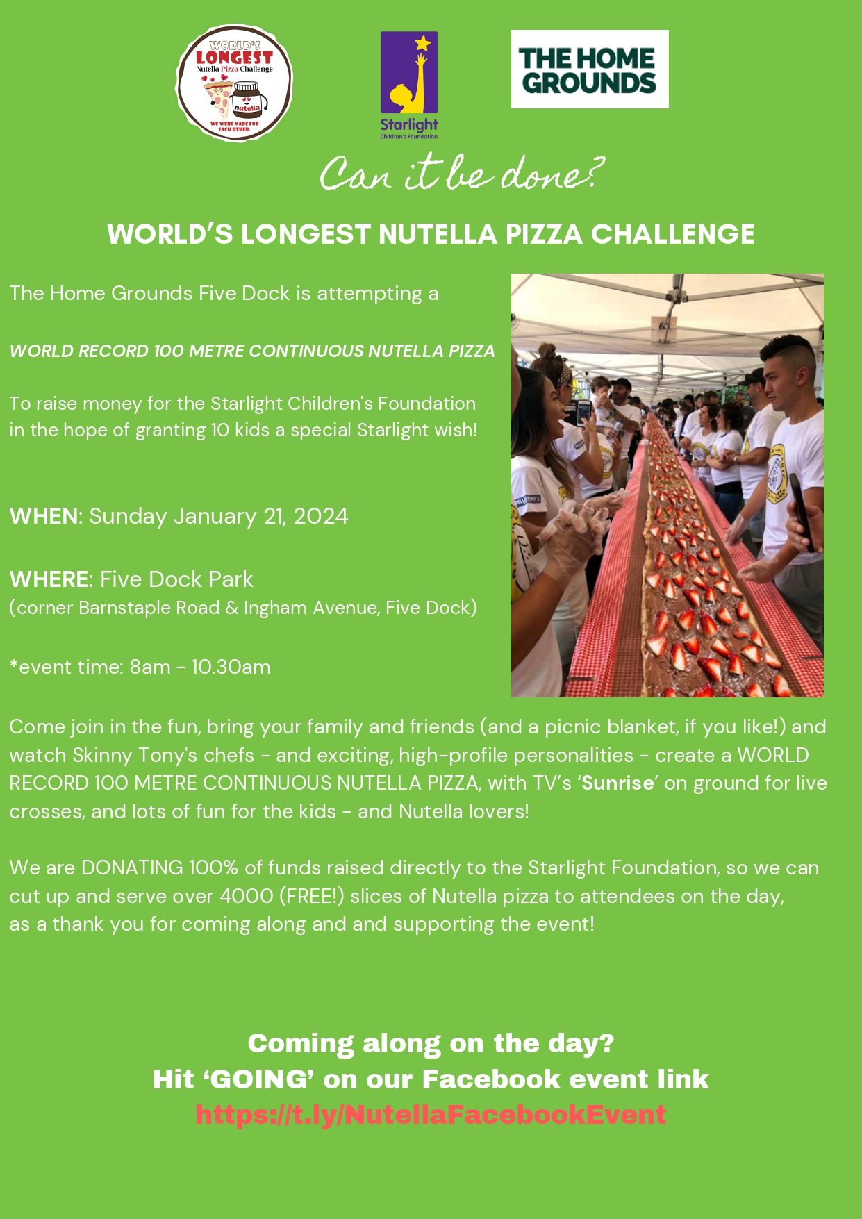 Nutella Pizza Challenge